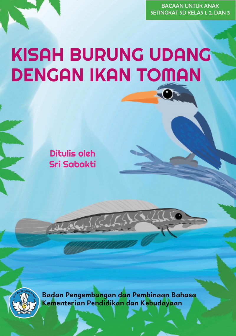 Kisah Burung Udang dengan Ikan Toman